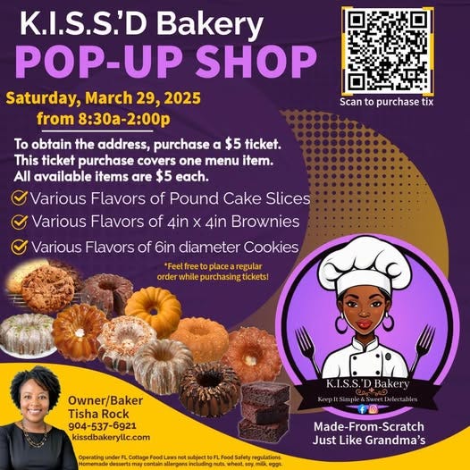 Marketing graphic for a pop-up event