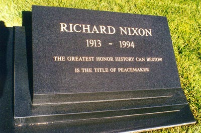 Headstones: NIXON, Richard - Gravestone : SchulerFamily.org - Our Family  Tree