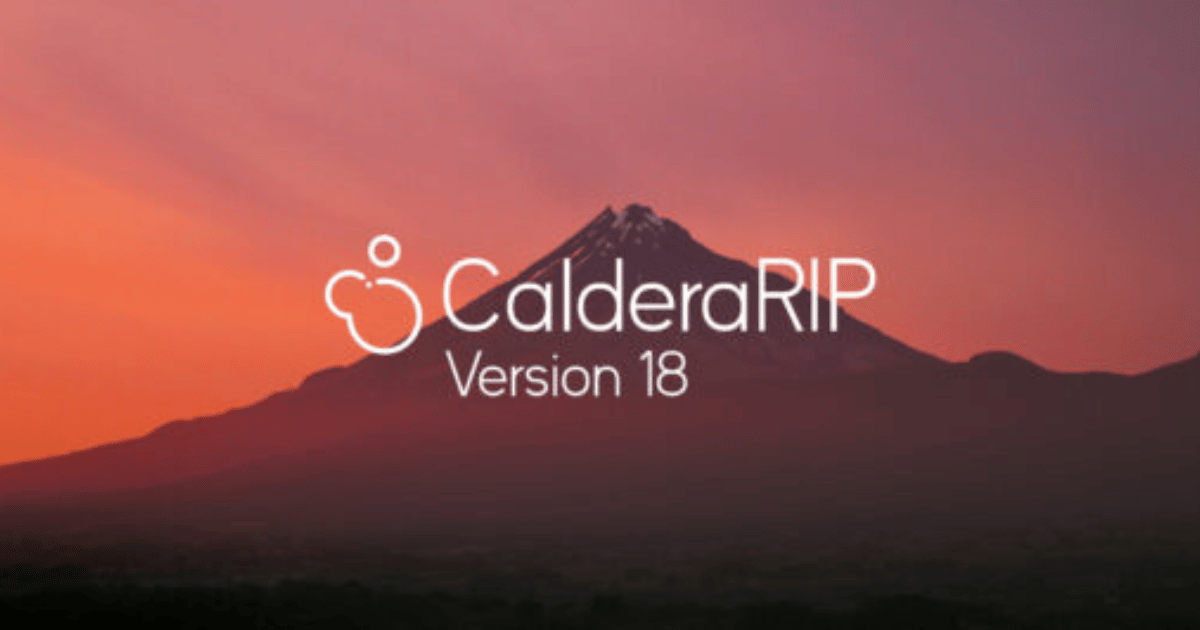 Caldera Launches Feature-Rich CalderaRIP Version 18