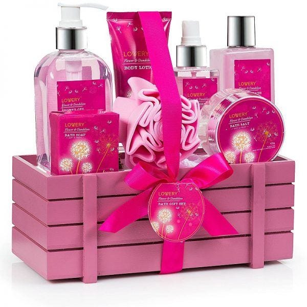 new moms luxury bath body spa set