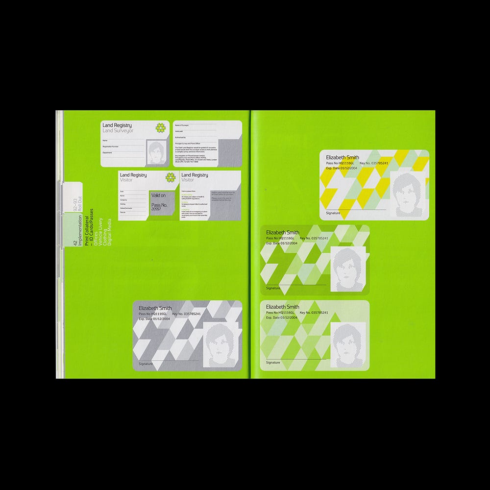 Land Registry brand guidelines, North, 2003 Land Registry brand guidelines, North, 2003