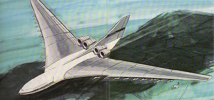 Image source http://aviationtrivia.blogspot.com/2010/06/in-aviation-those-who-dare-to-dream-are.html, notice the normal-sized fighter on the bottom right for scale.