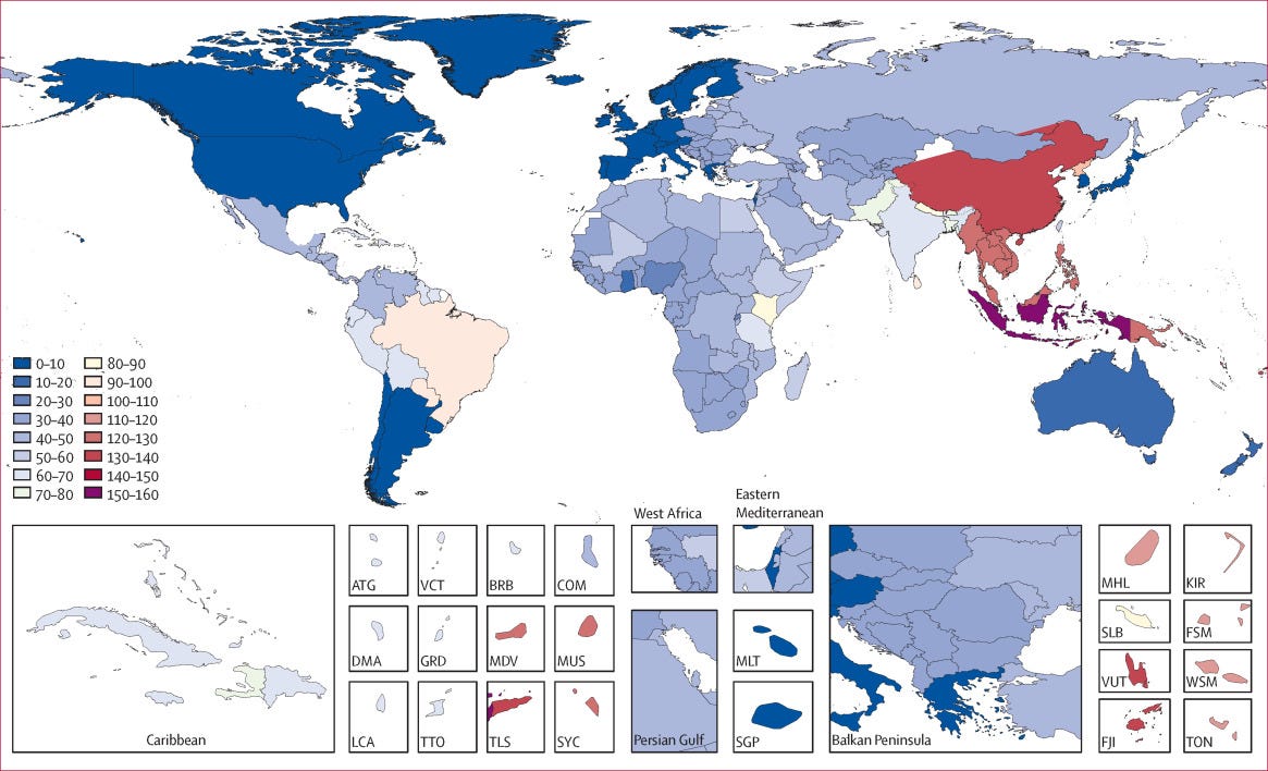 The global burden of scabies: a cross-sectional analysis from the Global  Burden of Disease Study 2015 - ScienceDirect