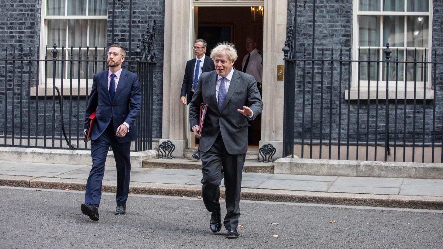 Boris Johnson's flat: cabinet chief Simon Case kept in dark over refurb work