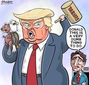 Trump's tariffs, justified by a fentanyl pretext, strain U.S.-Canada relations, threaten economic stability, and serve broader political agendas.