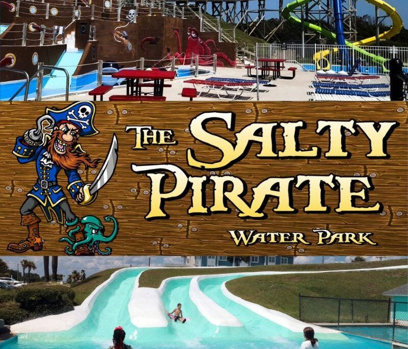 The Salty Pirate Water Park of Emerald Isle - Bluewater NC