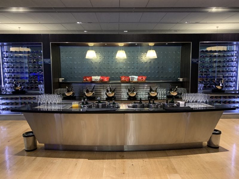 London Heathrow Galleries First Lounge T5 Review