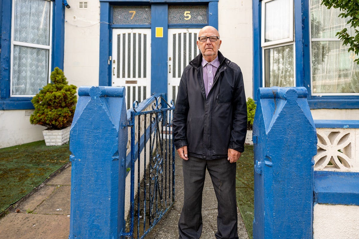 Robert Farrell is one of those who rents out properties in George Street - which would be demolished