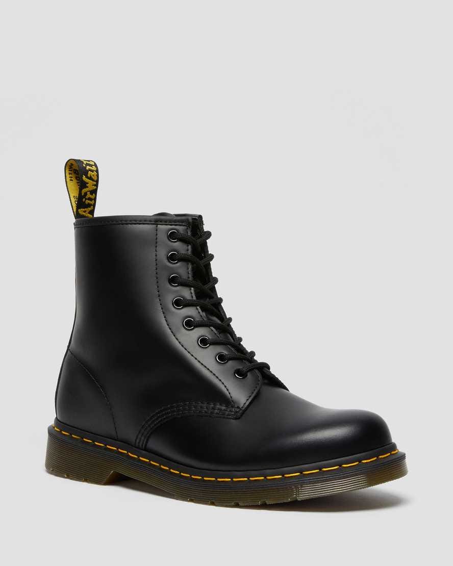 1460 Black Smooth Leather Lace Up Boots1460 Smooth Leather Lace Up Boots Dr. Martens