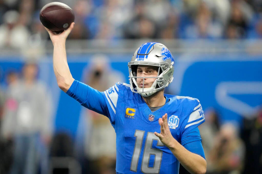 Jared Goff throws 2 TD passes, Lions advance to NFC title game with 31-23  win over Buccaneers