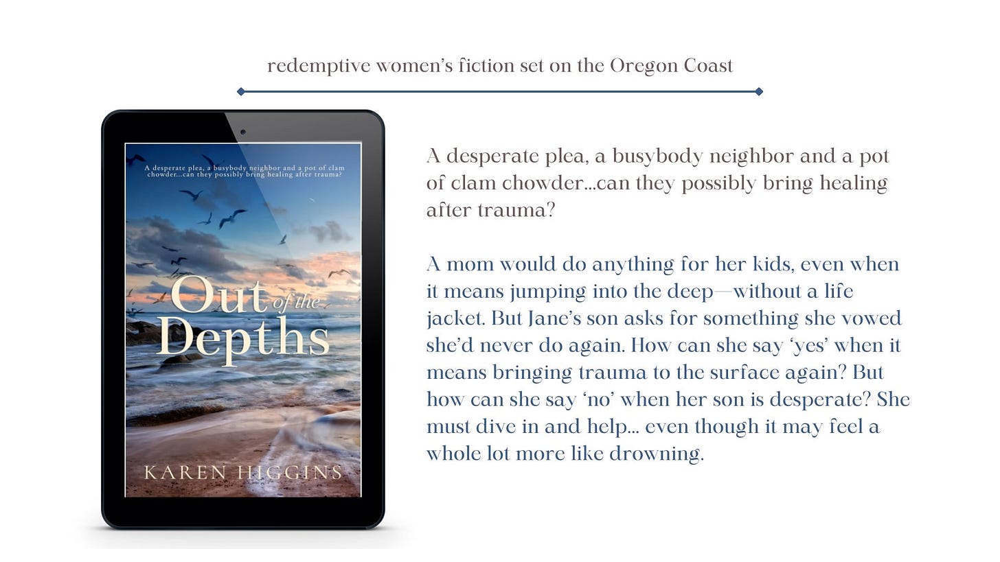 book cover and description of Out of the Depths book cover and description of Out of the Depths