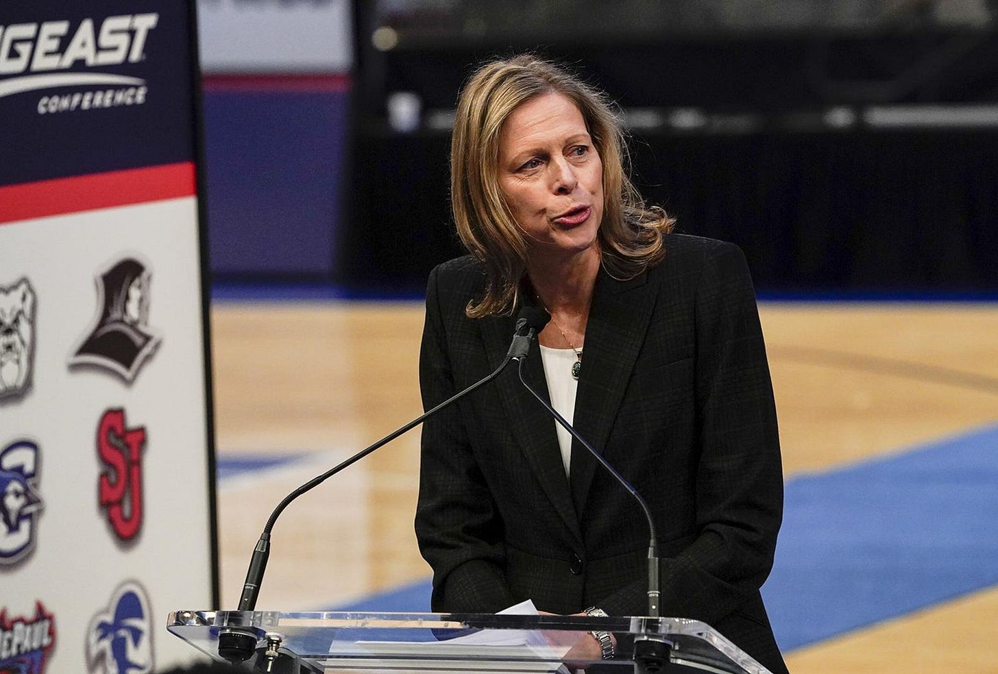 BIG EAST Commissioner Val Ackerman was appointed the conference’s fifth Commissioner on June 26, 2013.