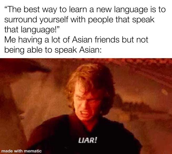 Asian is the best language : r/memes