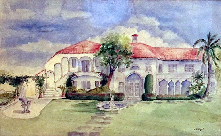 Figure 4: Painting of Rivera Apartments