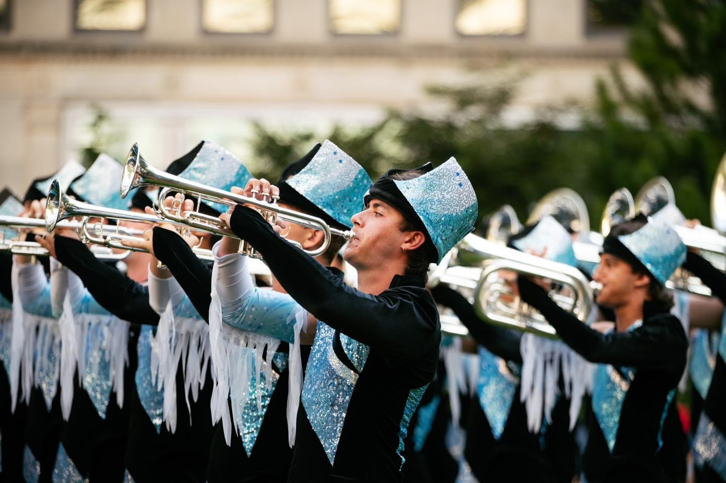 May be an image of 4 people, saxophone, trumpet and clarinet