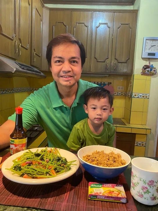 Father and son for Knorr Philippines