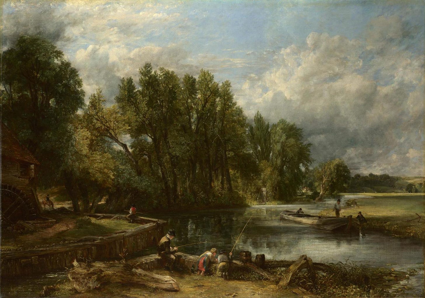 John Constable | Stratford Mill | NG6510 | National Gallery, London