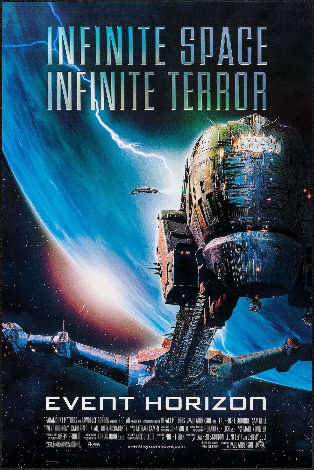 Event Horizon (1997) movie poster - Dangerous Universe