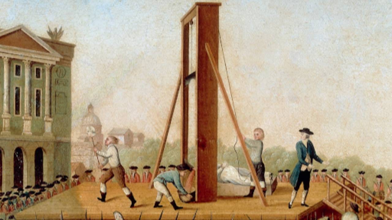 The Guillotine During the French Revolution