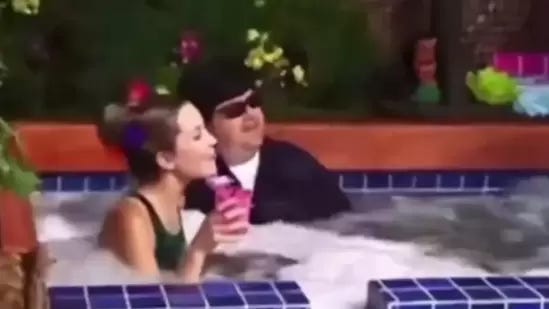 Resurfaced footage shows Nickelodeon producer Dan Schneider in hot tub with  then minor bikini-clad Amanda Bynes. Watch - Hindustan Times