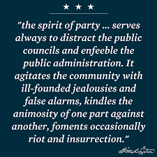 From Washington's Farewell Address in 1796. Learn more about Washington & political  parties at http://bit.ly/2zxAfPx