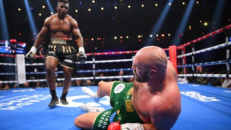 Tyson Fury vs Francis Ngannou: Former UFC heavyweight champion denied  astonishing upset win in non-title clash | Boxing News | Sky Sports