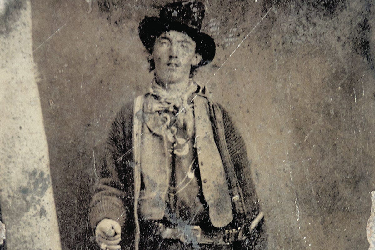 Authenticated photo of Billy the Kid