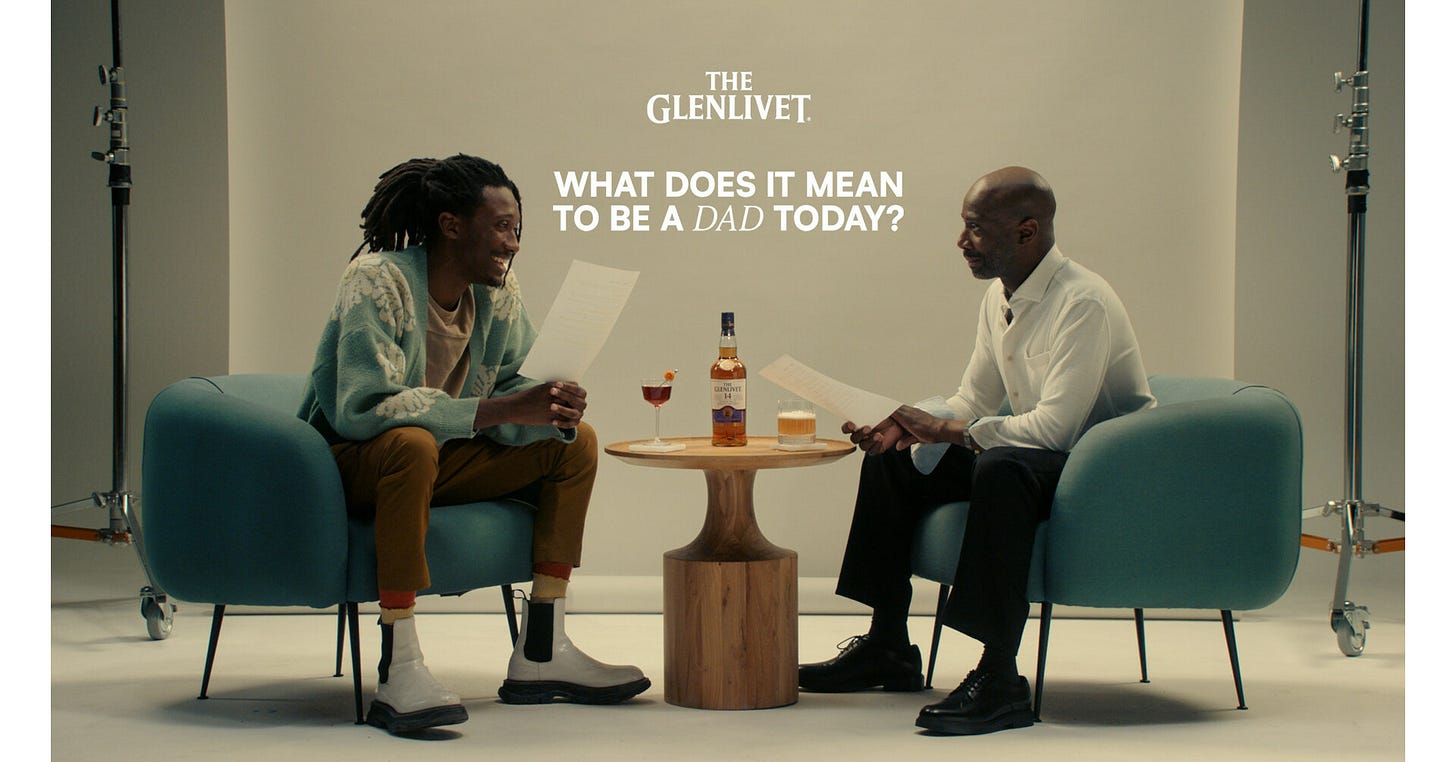 THE GLENLIVET SINGLE MALT SCOTCH WHISKY CELEBRATES WHAT IT MEANS TO BE A DAD  THIS FATHER'S DAY