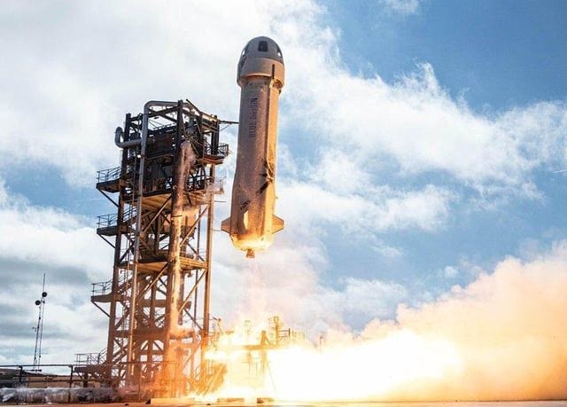 r/funny - Jeff Bezos and Blue Origin built the least cool looking rocket ship of all time. What does it look like to you?