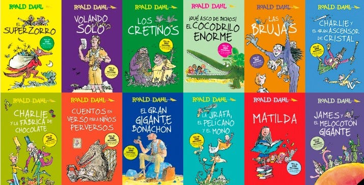 Prensita on X: "¿No sabes qué libro compararle a tu peque para que se  entretenga estos días? Te recomendamos los de Roald Dahl, son perfectos  para peques entre 7 y 12 años.