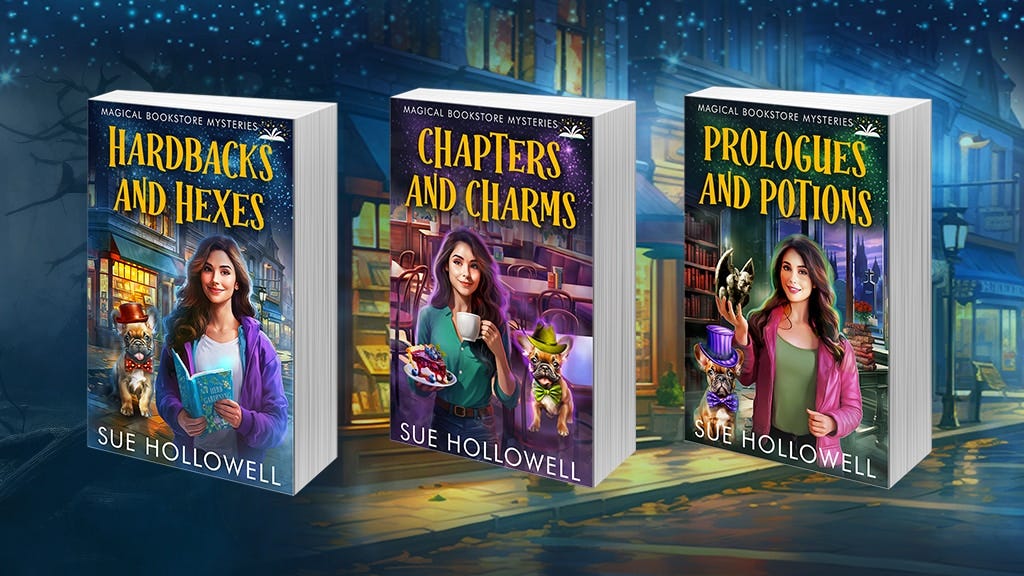 Project image for Magical Bookstore Cozy Mysteries - paperbacks and ebooks