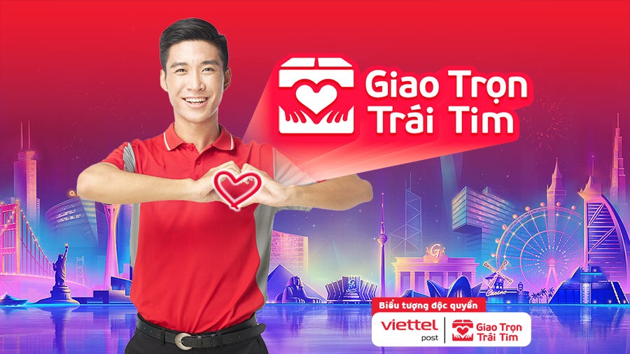 VTPost ra mắt biểu tượng dịch vụ 'Giao trọn trái tim' - Cổng thông tin nội  bộ Tập đoàn Viettel