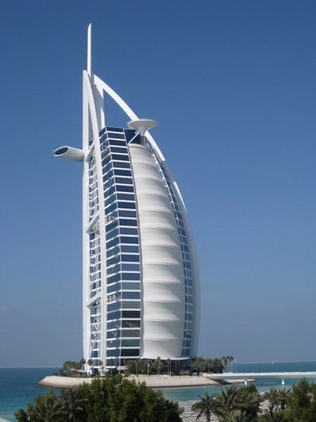 Burj Al Arab Dubai Arabian Notes