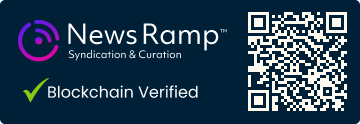 Blockchain Registration, Verification & Enhancement provided by NewsRamp™