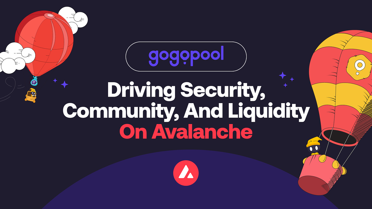 GoGoPool: Driving Security, Community, And Liquidity On Avalanche |  Avalanche Blog