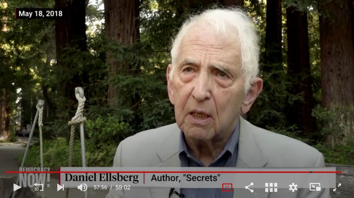 Daniel Ellsberg on Democracy Now!