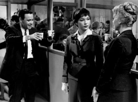 Jack Lemmon and Shirley Maclaine in The Apartment.