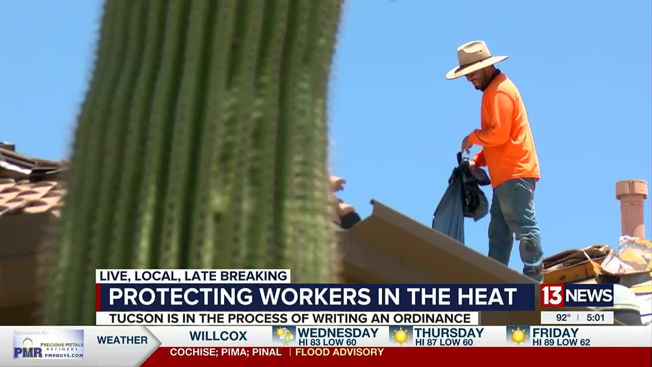 Tucson working on a heat ordinance for its employees following the hottest  summer ever