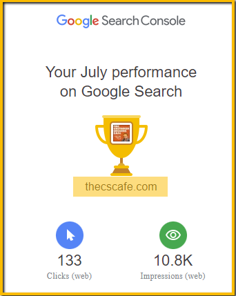 TheCscafe.com Google Search Achievement