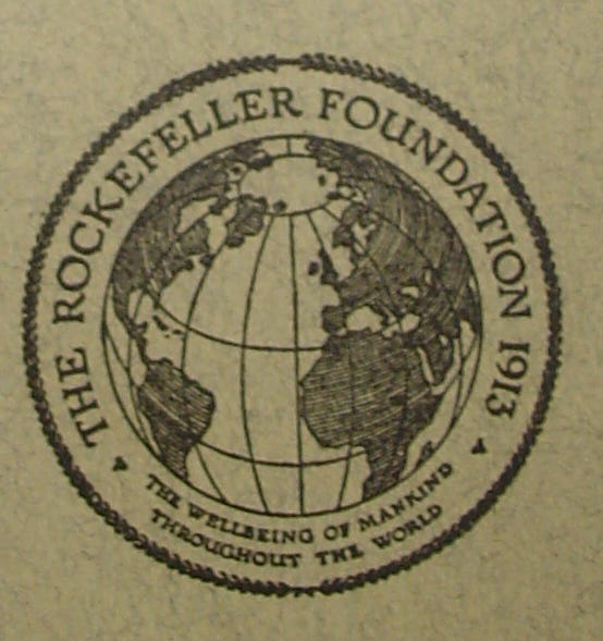 Logo of the Rockefeller Foundation