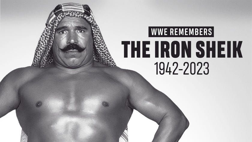 WWE Hall of Famer The Iron Sheik passes away | WWE