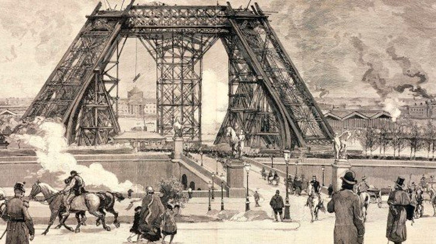 Google Doodle Marks 126th Anniversary Of Eiffel Tower's Opening: 9 Vintage  Illustrations Of The Monument Under Construction | HuffPost News