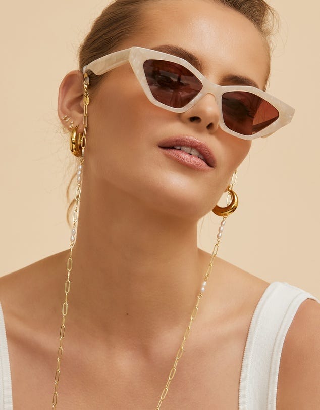 Arms Of Eve - Ophelia Pearl Sunglasses Chain