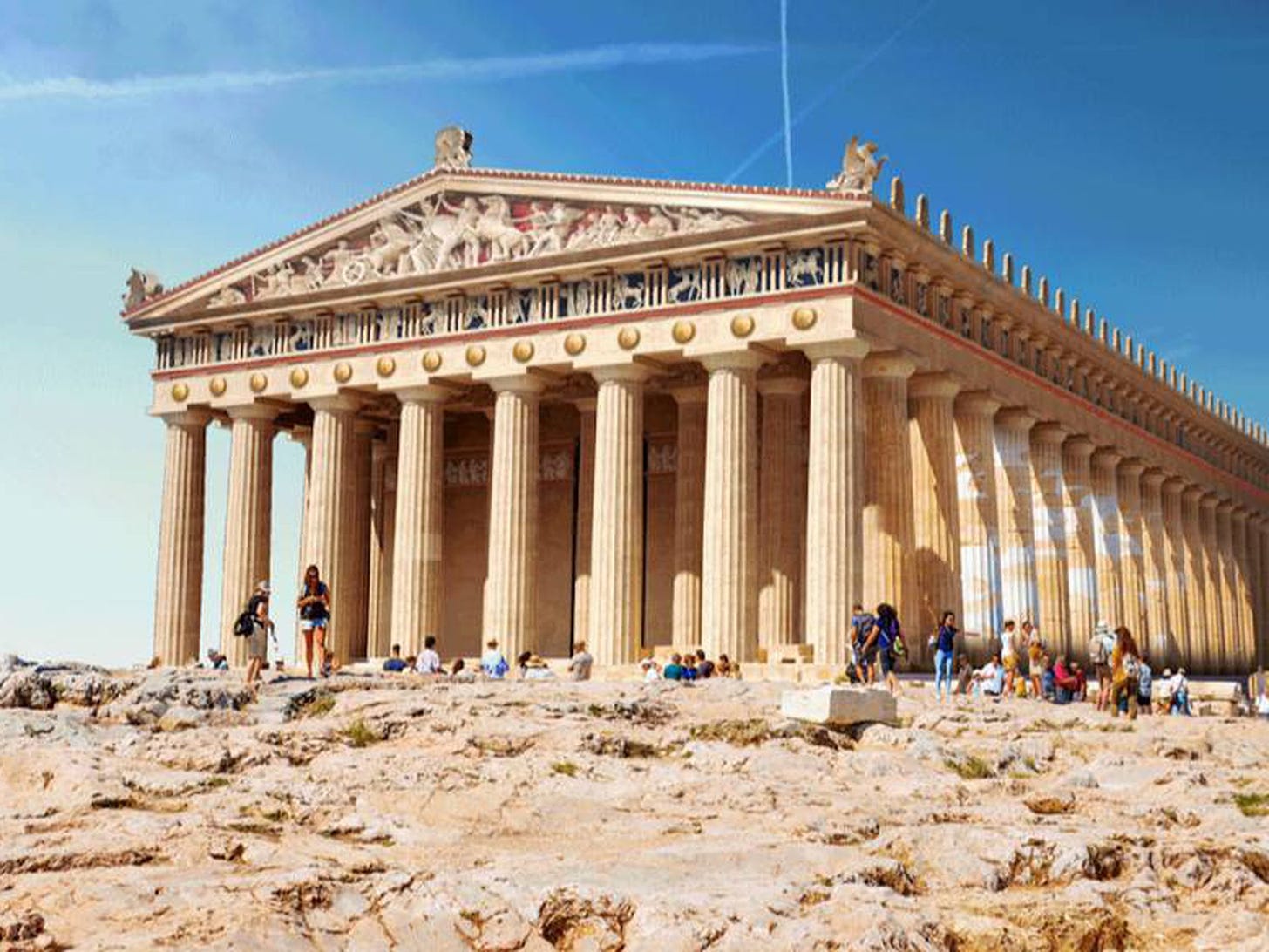 Así hubieras visto el Partenón (y otros seis monumentos famosos) de haber  hecho turismo hace 2.500 años | El blog de viajes de Paco Nadal | EL PAÍS