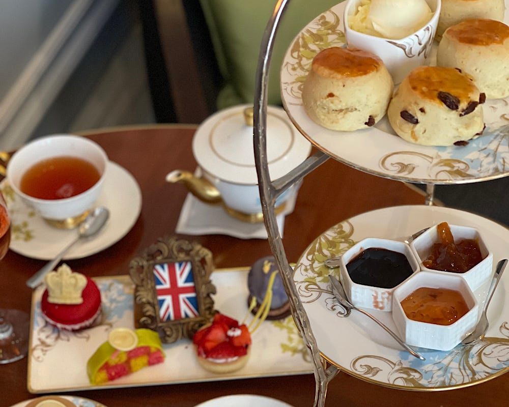 A Jubilee afternoon tea Mandarin Oriental