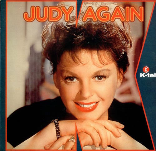 Judy Garland Judy Again Italian vinyl LP album (LP record) (512242)