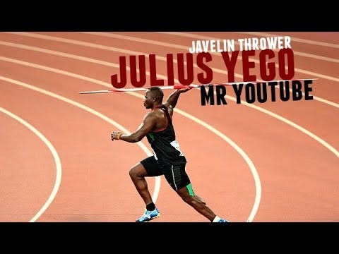 Julius “Mr YouTube” Yego Javelin throw training 2022 - YouTube