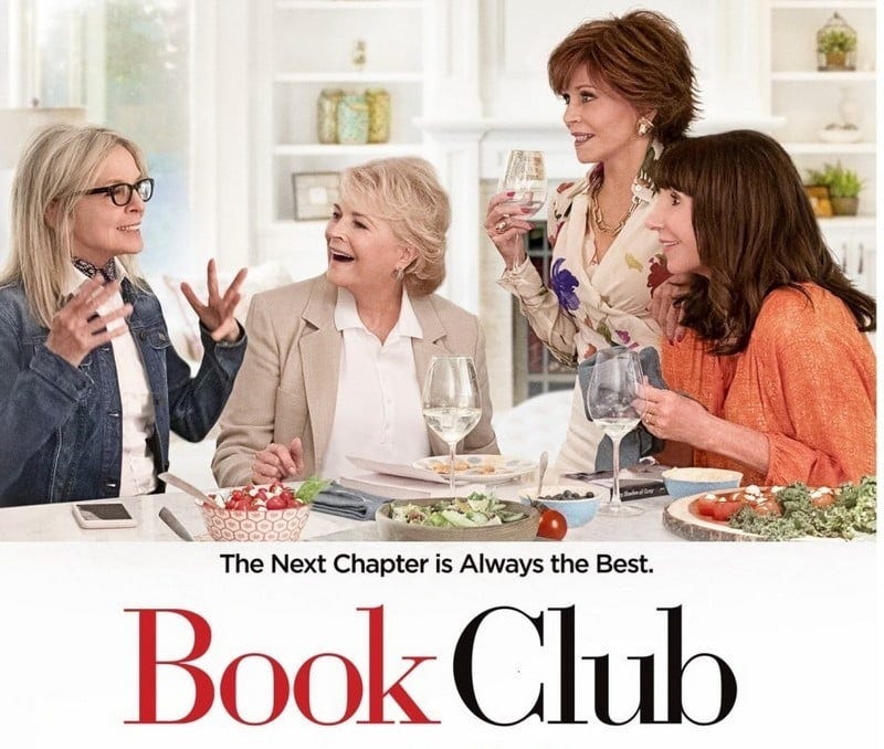 Book Club movie: the January 2019 film for Food 'n Flix and Resolutions
