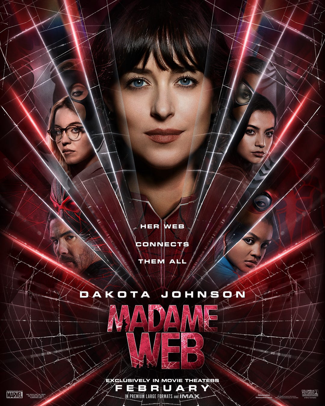 Official Poster for 'Madame Web' : r/movies