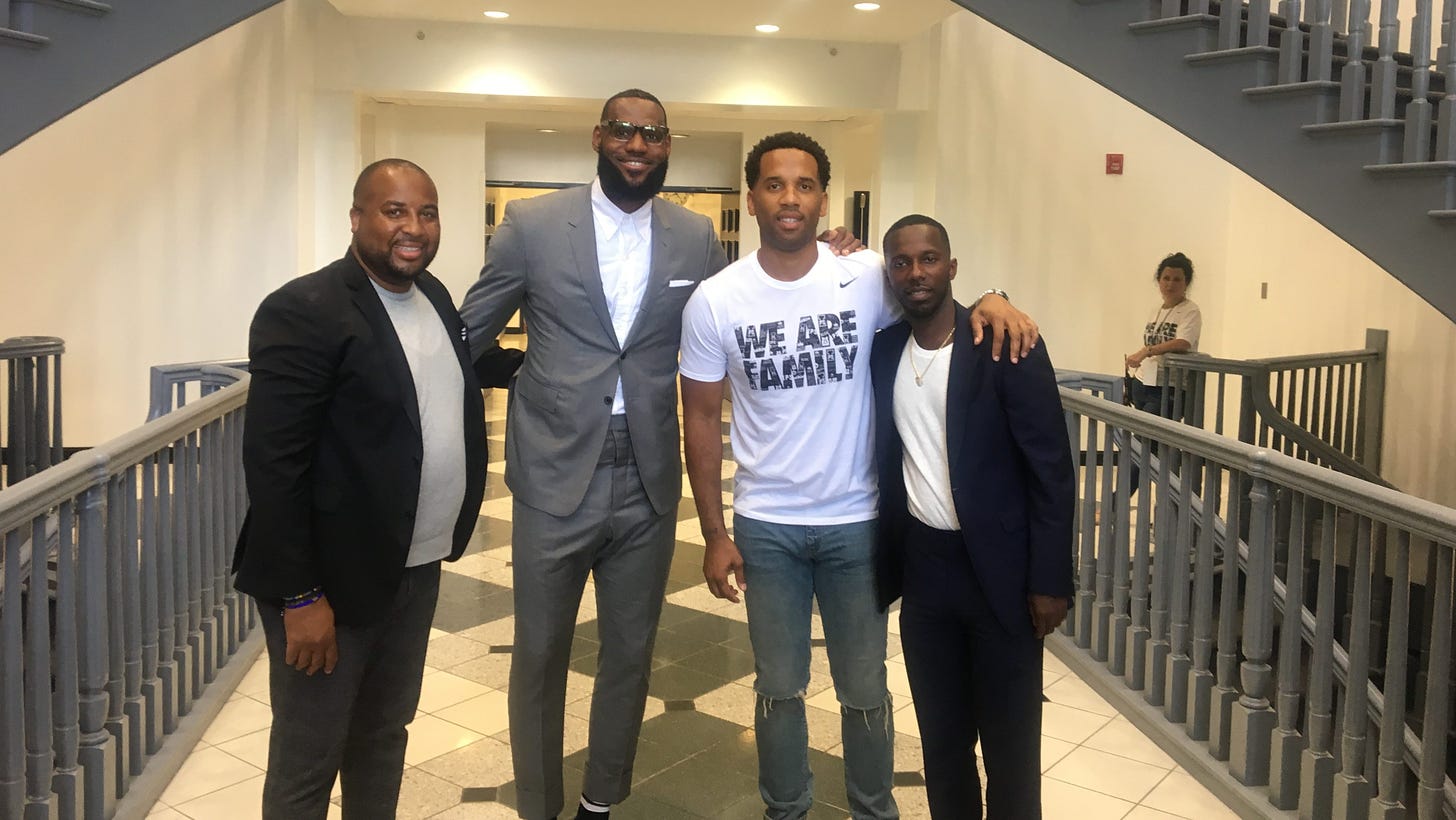 LeBron and his friends are telling their story for the first time